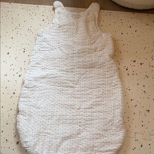 Bonpoint Cream Quilted Baby Sleeping Bag